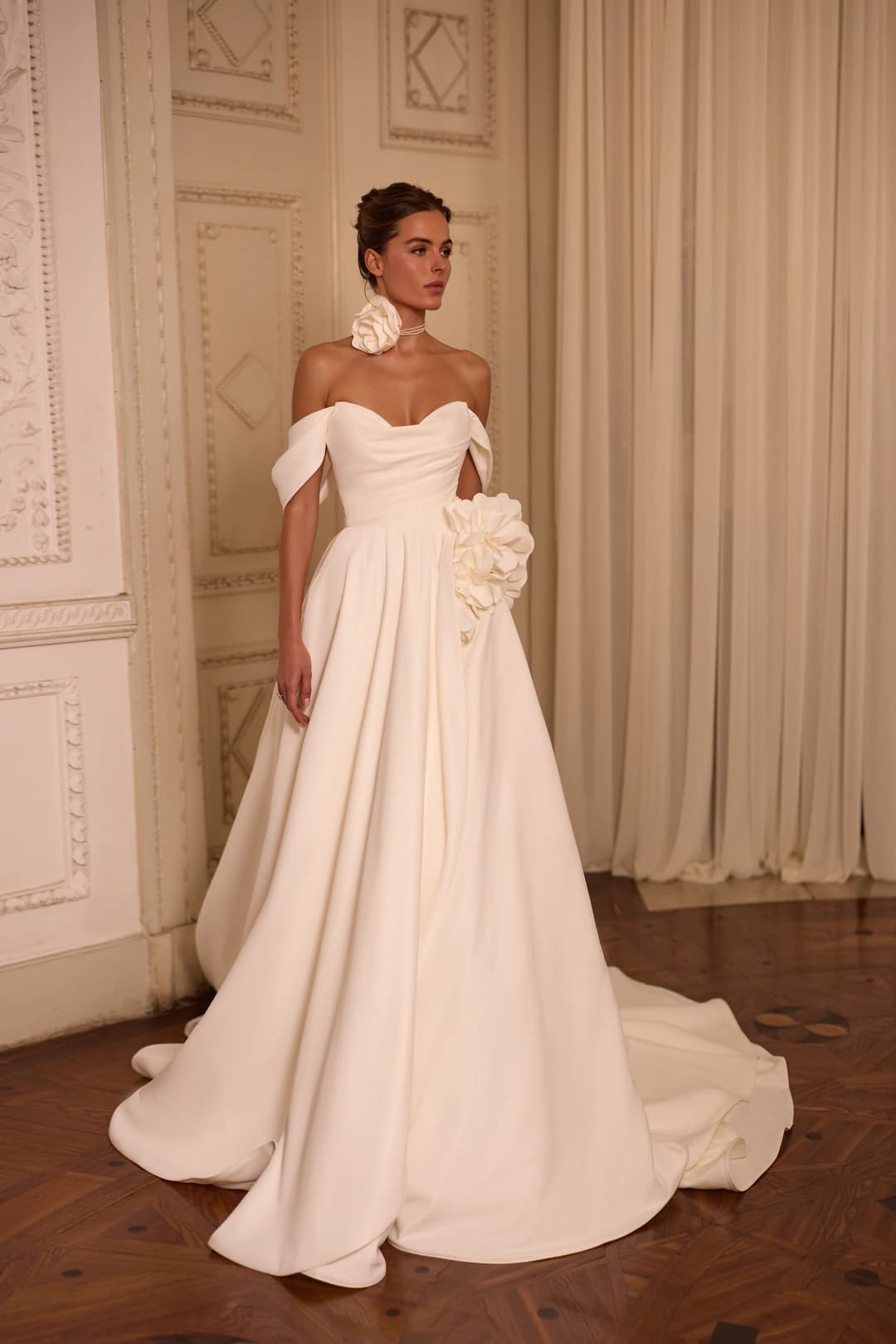 A Arina Galagan gown at Bride of the Pines