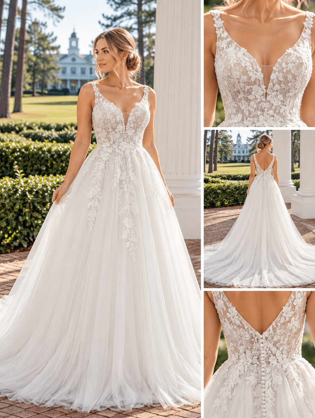 BP 7034 Ivory by Bride of the Pines Exclusive